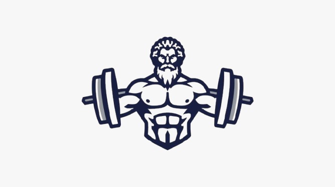 Vücut geliştirme ve fitness hareketleri üzerine bilimsel içerikler sunan Fit Filozof platformunun resmi logosu.